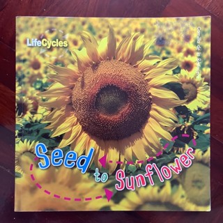 หนังสือชุด LifeCycles เรื่อง From Seed to Sunflower