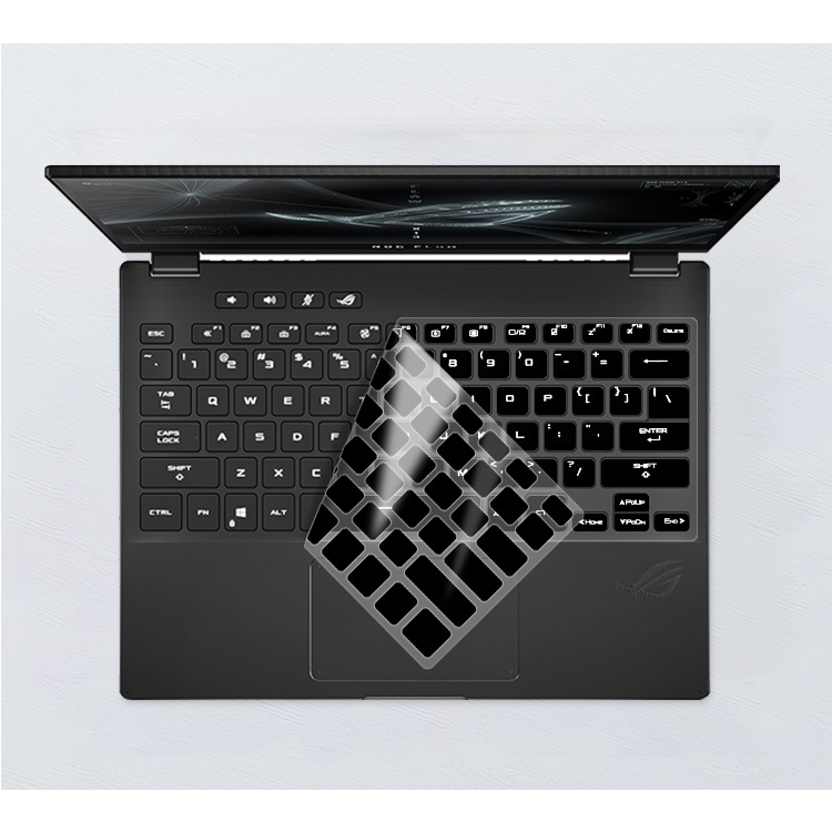 2x Color Clear Silicone Keyboard Protector Cover Skin Guard For Asus