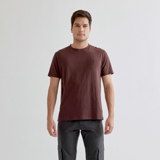 Khaki Bros. - คาคิบรอส - Round neck t-shirt - เสื้อยืดคอกลม - KM22K051