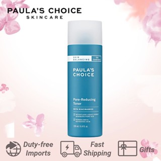 🍀จัดส่งอย่างรวดเร็ว🍀 Paulas Choice Skin Balancing Pore-Reducing Toner for Combination and Oily Skin, Minimizes Large Pores 190ml