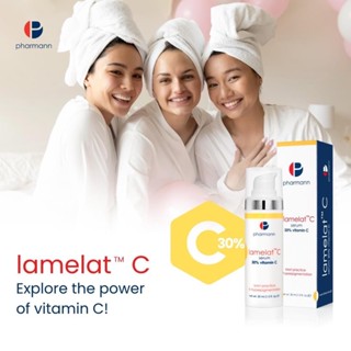 [Pharmann]LamelatC🍋serum 30%vitamin C ซีรัมวิตามินซีเข้มข้นสูงสุด 30 ml.