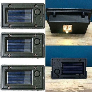 ขายดี กล่องโคมไฟ LED พลังงานแสงอาทิตย์ 3 4 5 ชิ้น สําหรับแขวนในสวน ทางเดิน บ้าน