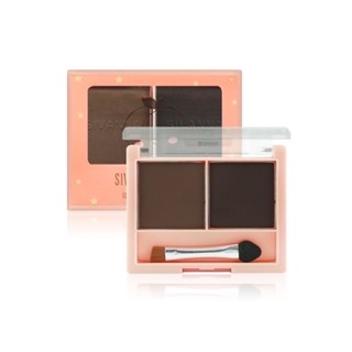 Sivanna Peach Pro Eyebrown Powder #HF624 : ซิวานน่า พีช โปร ที่เขียนคิ้ว x 1 ชิ้น alyst