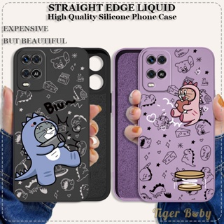 เคสคู่ OPPO RENO 7Z 5G RENO 8Z 5G RENO 3 4G RENO 6 5G เคส OPPO RENO 6Z 5G A91 สำหรับเคสโทรศัพท์ซิลิโคนปลอกนิ่มการ์ตูนแมวคลุมทั้งหมดกันกระแทกเคสป้องกัน