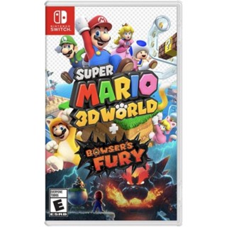 (มือ1 พร้อมส่ง) Super Mario 3D World + Bowsers Fury (US-Asia) Nintendo Switch Game