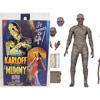 Neca โมเดลฟิกเกอร์ The Mummy Change Face Articulado ของเล่นสําหรับเด็ก