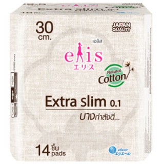 elis ผ้าอนามัย รุ่น Extra Slim 0.1 ขนาด 30 cm. กลางคืน