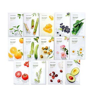 nature republic real nature mask 10 sheet 14 types