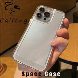 SPACE เคสใสกันกระแทก สำหรับ Samsung Galaxy A24 A34 A54 A14 A04E A04s A04 A02 A12 A02s A22 A22 A32 A52 A52 A52s A72 A03 A13 A13 A23 A23 A53 A73 A50 A20 A30 4G 5G 2022 2023