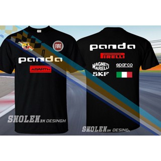 [COD] {พร้อมส่ง เสื้อยืดผ้าฝ้าย 100% พิมพ์ลายแพนด้า Abarth Skf Team Rally Dakar Wrc Racing พลัสไซซ์ พลัสไซซ์ XS-6XL