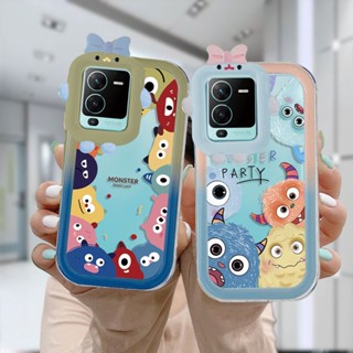 เคสโทรศัพท์มือถือ แบบนิ่ม ลายการ์ตูนมอนสเตอร์ สําหรับ VIVO Y15S Y91C Y21 2021 Y21A Y21T Y12S V23E Y16 V21 Y12 Y20 Y30 Y35 Y21S Y20S Y12i Y33T Y01 Y91 Y22 Y22S Y30i Y93 Y95 Y15 Y17 T1 Y55 Y75 Y50 Y53S Y51 2020 Y51A Y10 Y33S Y1S Y11 Y31 Y20i Y91i Y51S