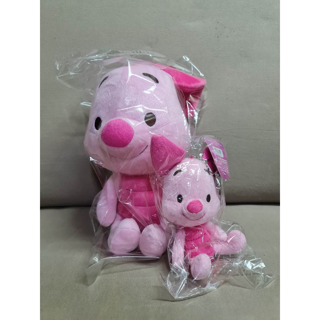 ตุ๊กตาPiglet(Piglet 12" & พวงกุญแจ (ตามป้าย)) ลิขสิทธิ์แท้ น่ารัก ราคาถูก ราคาลดจากป้ายกว่า 50%