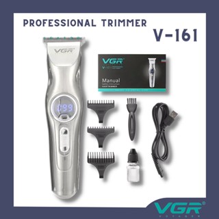 VGR navigator professional hair trimmer ปัตตาเลี่ยนตัดแต่งทรงผมและหนวด เครา จอน แบบไร้สาย รุ่น V-161