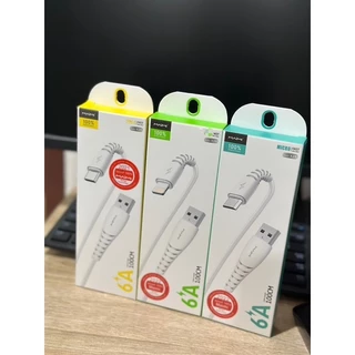 สายชาร์จ USB ยี่ห้อ Maimi แท้ รุ่น X39 จ่ายไฟ 6A มี ยาว 1เมตร 2เมตร สำหรับ Android / Micro / Type-C/ IP