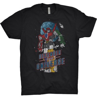[COD] เสื้อยืดแขนสั้น พิมพ์ลายอนิเมะ Voltron Defender Von Der Universum สไตล์ญี่ปุ่น พลัสไซซ์ สําหรับผู