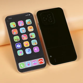(พร้อมส่งร้านในไทยจ้า) Iphone ไอโฟนสำหรับเด็ก โทรศัพท์ของเล่น ของเล่นเสริมพัฒนาการ ขนาดเท่าของจริง