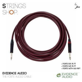 สายเคเบิ้ล-สายไมโครโฟน Evidence Audio The Forte Audio Cable (FTRS15,FTSS15,FTXLR15)