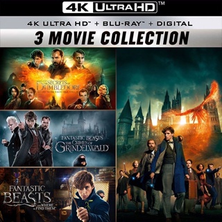 4K UHD หนัง Fantastic Beasts สัตว์มหัศจรรย์ 3 Movie Collection