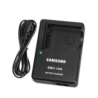 ที่ชาร์จแบตเตอรี่ Samsung SBC-10A สําหรับกล้อง Samsung SLB-10A L200 110 P1000 WB550