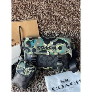 COACH League Hybrid Crossbody in Signature with Camo Print