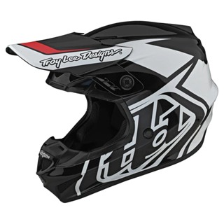 หมวกกันน็อค Troy Lee GP Overload Helmet - Black / White