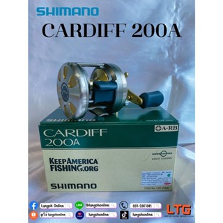 รอกเบท Shimano รุ่น CARDIFF 200A /201A