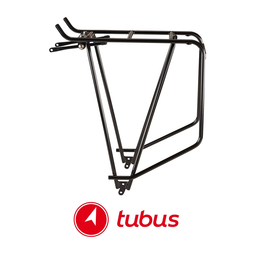 Tubus ตะแกรงหลังจักรยานทัวริ่ง Cargo Classic สีดำ