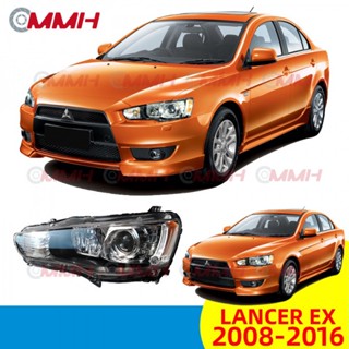 Mitsubishi Lancer EVO inspira (2008-2016) ไฟหน้า HID ไฟหน้าสำหรับ ไฟหน้า โคมไฟหน้า ไฟหน้า​โปรเจค​เตอร์​ โคมไฟหรถยนต์ เลนส์กระจก headlamp headlight front light lens