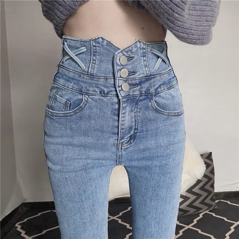 [WEARLICIOUS.CO] - Emma JEANS | Women& 39;S HIGHWAIST SKINNY JEANS PREMIUM IMPORTED JEANS WOMEN& 39;