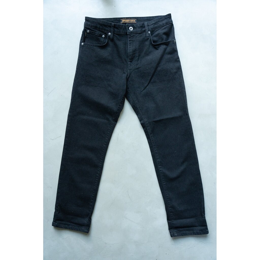 [SALE] Vintage Slim Straight Jeans สี Washed Black ยีนส์ดำเข้ม Superdry ของแท้ 100%