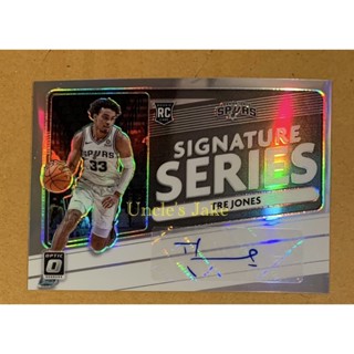 2020-21 Panini Donruss Optic Basketball : San Antonio Spurs - Tre Jones Rookie / Auto / Refractor 📈📈