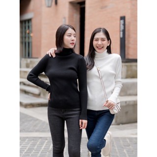 S077 - Slim turtleneck sweater