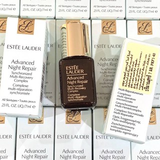 7ml ของแท้ ล็อตหมดอายุ เดือน 1  ปี 2025 ขนาด 7 ml. Estee Lauder Advanced Night Repair Synchronized เอสเต้ ANR ขายของแท้