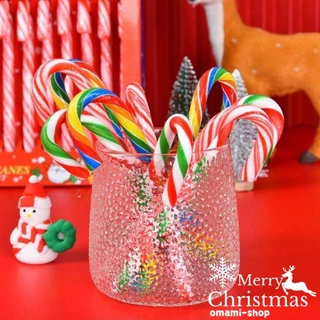 [ ออกใบกำกับ ทักก่อนสั่ง] ไม้เท้าแคนดี้แบบยาว Candy Cane (12ชิ้น/กล่อง) ลูกกวาดคริสต์มาส ลูกกวาดคริสต์มาส มีทั้งหมด3รสชา