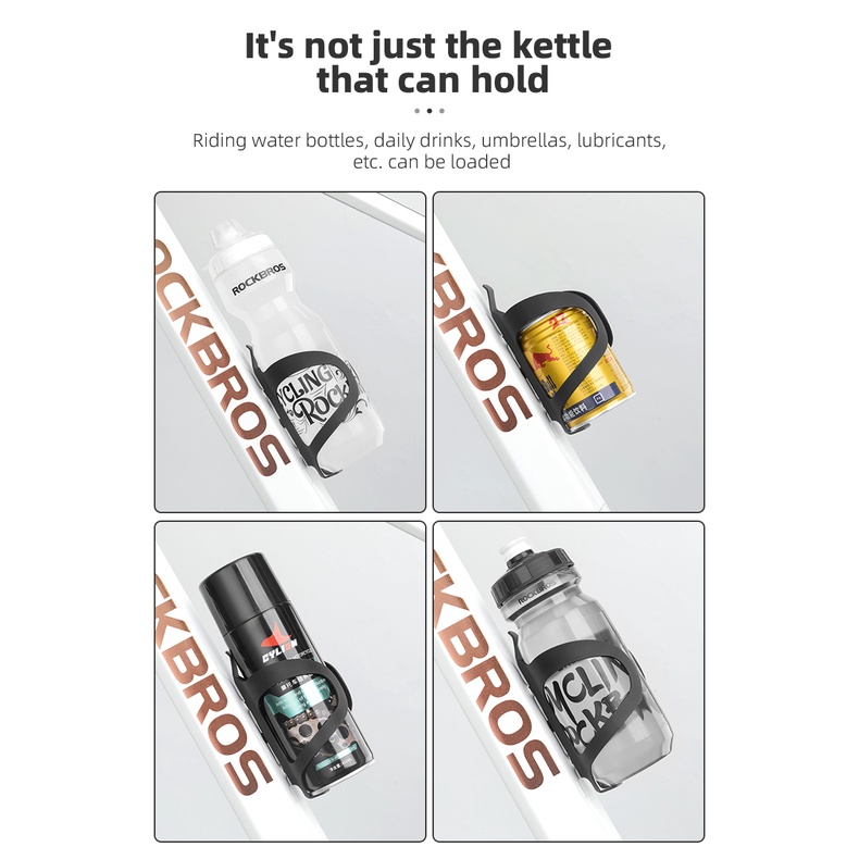 【TH Delivery】ROCKBROS ที่วางขวดน้ําอลูมิเนียม อุปกรณ์เสริม สําหรับจักรยานเสือภูเขา - รูปที่ 5