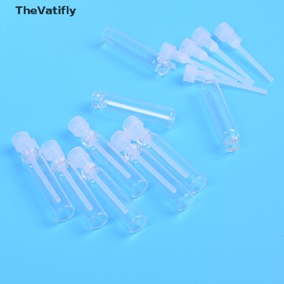 [TheVatifly] ขวดแก้วเปล่า ขนาดเล็ก 1 มล. สําหรับใส่น้ํามันในห้องปฏิบัติการ 10 50 ชิ้น