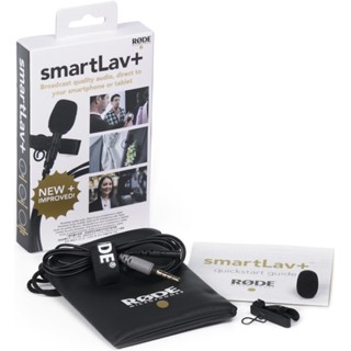 RODE SMARTLAV+ *ของแท้รับประกันศูนย์* ไมค์หนีบปกเสื้อ TRRS, Lavalier Microphone, ฟรี!! Wind Shield, Mic Clip, Pouch