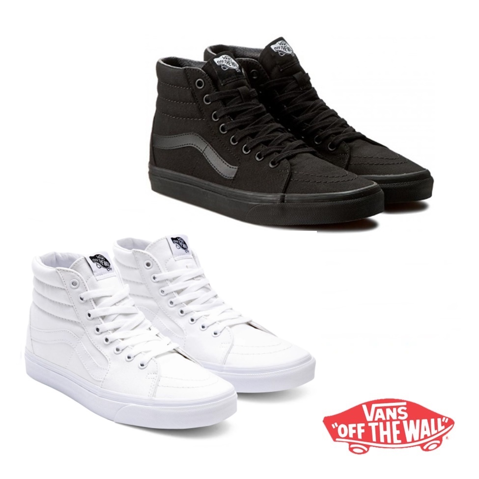 [ลด30% เก็บโค้ด 2509FASHDD] VANS Sk8 Hi - Monotone รองเท้า แวนส์ หุ้มข้อ ได้ทั้งชายหญิง