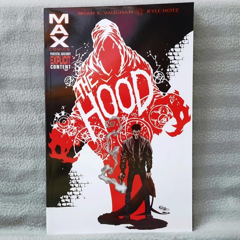 Hood TPB 1 1st Print (Marvel Comics MAX) HTF (MATURE READERS) Brian K Vaughhan, Kyle Hotz