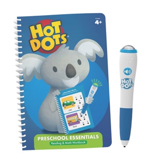 Hot Dots Preschool Essentials Reading &amp; Math Workbooks - [จากแบรนด์ Educational Insights] [พร้อมส่ง]!!!