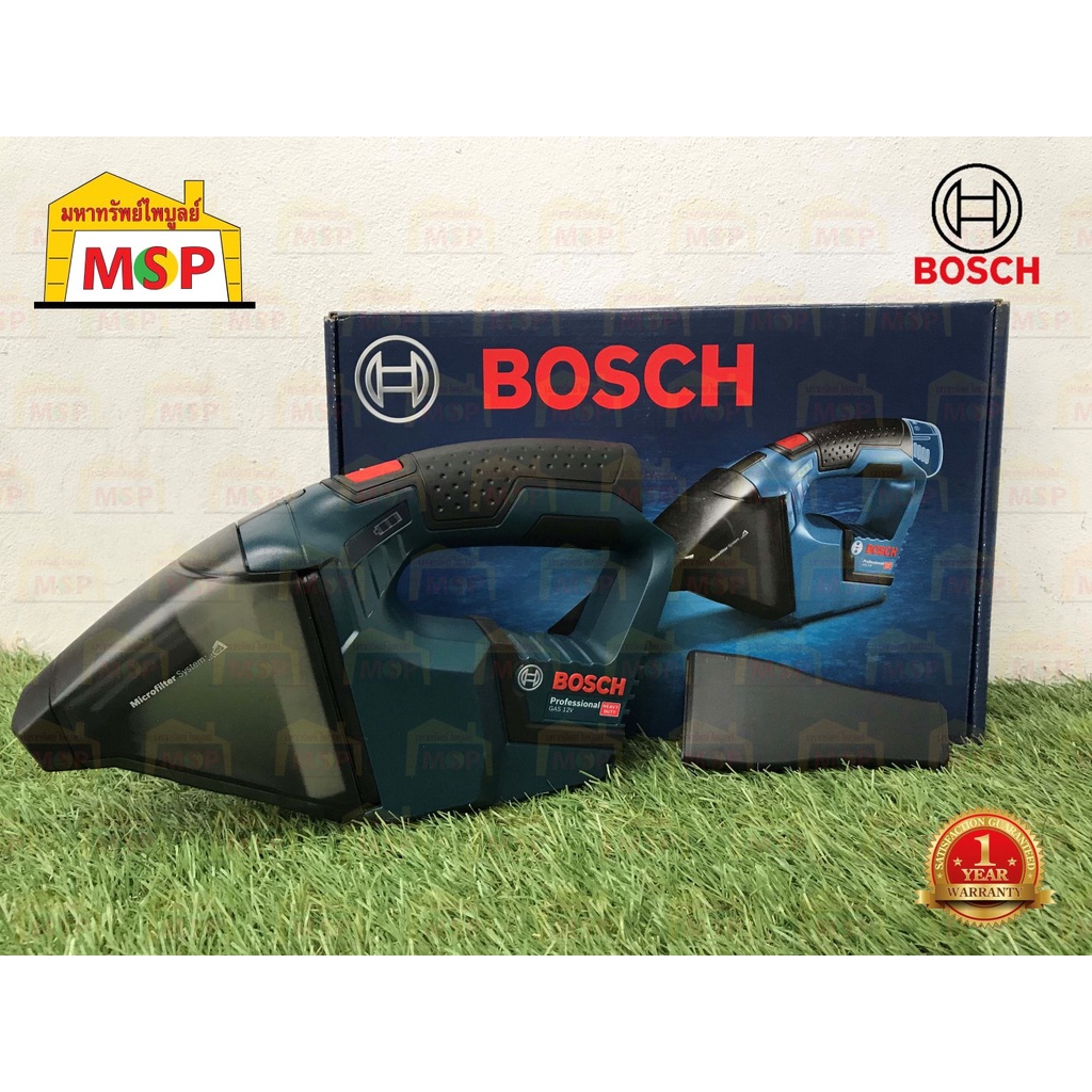 Bosch เครื่องดูดฝุ่นไร้สาย 12V GAS 12 V-LI (SOLO) #06019E3000