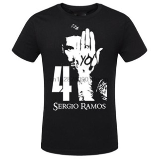 เสื้อยืดครอป {พร้อมส่ง เสื้อยืด ผ้าฝ้าย 100% พิมพ์ลาย Sergio Ramos พลัสไซซ์ XS-6XL สําหรับผู้ชาย ของขวัญคริสต์มาสS