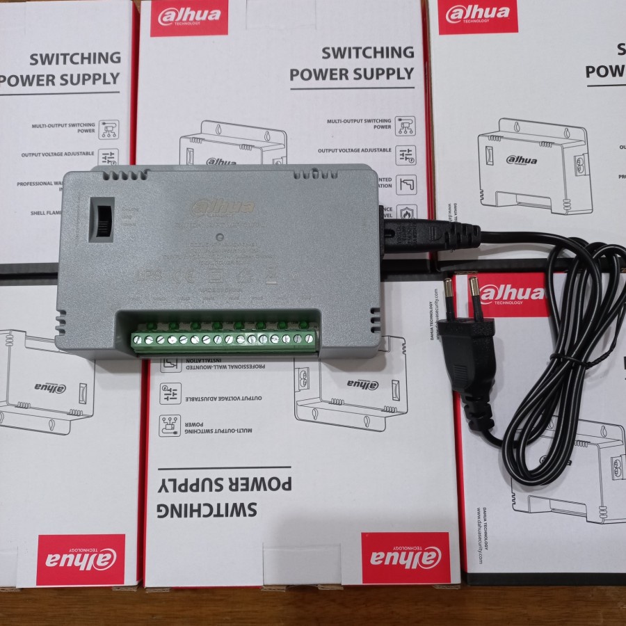 DAHUA 8-CHANNEL SWITCHING POWER SUPPLY 8PORT/8CH กล้องวงจรปิด ADAPTER สําหรับกล้องวงจรปิด