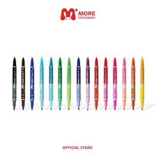 DONG-A (ดองอา) ปากกาสี My Color 2 Tone ปากกา 2 สีในด้ามเดียว