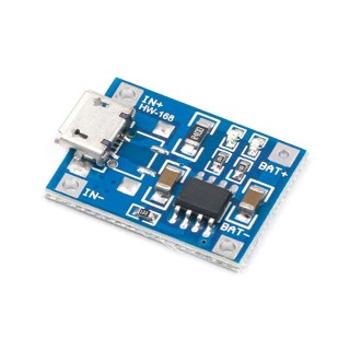 Micro USB 5V 1A 18650 TP4056 Lithium Battery Charger Module ชาร์จแบต ชาร์จถ่าน ลิเธียม