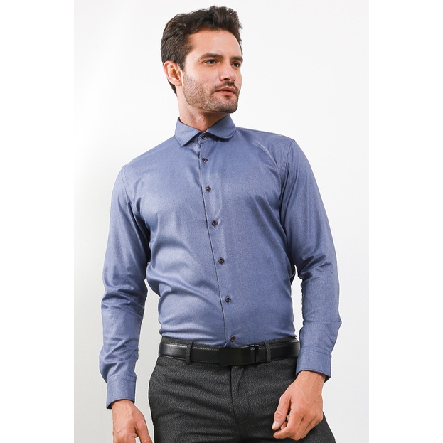KEMEJA Cardinal เสื้อเชิ้ตทรงสลิมผู้ชาย F2633J02H