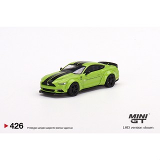 MINI GT 1/64 No.426 LB-WORKS Ford Mustang Grabber Lime LHD MGT00426-R