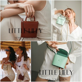[กระเป๋าหนังแท้] Luster Little Lilly Mini Cross Body Bag กระเป๋าสะพายข้างใบจิ๋ว มีให้เลือก 3 สี