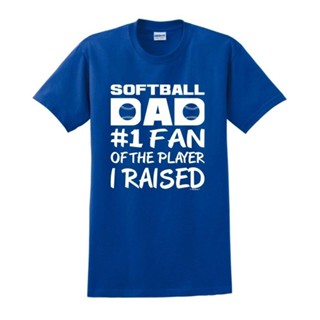 Qiuy5 [พร้อมส่ง] เสื้อยืดแขนสั้นลําลอง ผ้าฝ้าย 100% พิมพ์ลาย I Raised 5 Dad Number One Fan Of Player พลัสไซซ์ ไซซ์ XS-6X