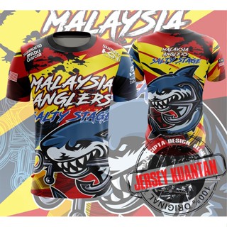 เสื้อตกปลามาเลเซีย Anglers V9 (แขนสั้น / แขนยาว)